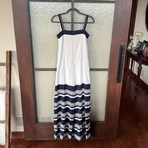 Martin Grant striped wide leg jumper in size XS